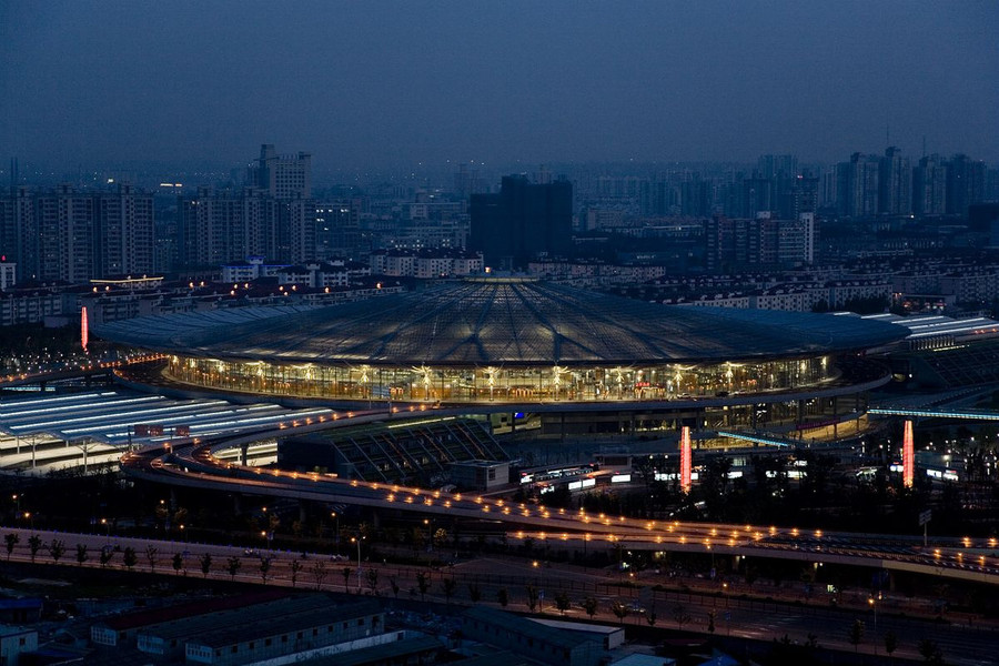 Gare nouvelle de Shanghai Sud